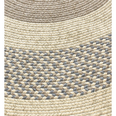nuLOOM Cottage Outdoor Tan/Blue Rug
