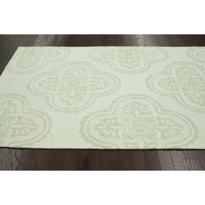 nuLOOM Pop Light Celadon Min Trellis Rug