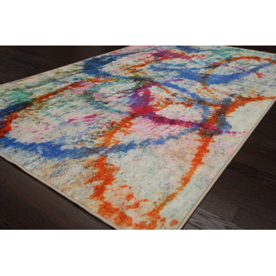 nuLOOM Hawkesbury Multi Overdyed Style Bianca Rug