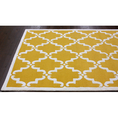 nuLOOM Trellis Yellow Naara Rug
