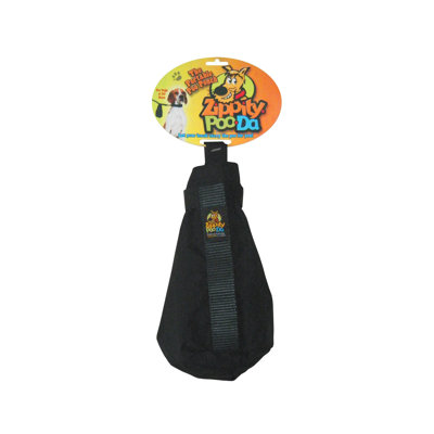 Zippity Poo-Da Dog Poop Bag Holder and Collection Pouch with Leash and FREE 50 COUNT ROLL OF CLEAN SACKS