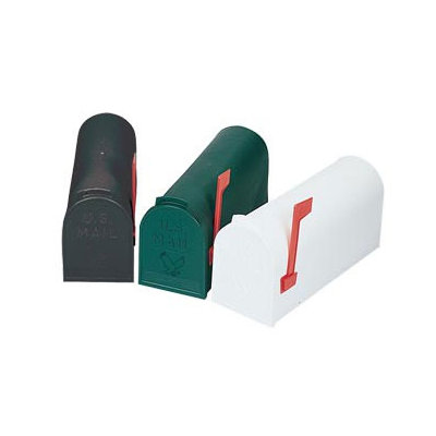 Flambeau Standard #1 Rural Post Mounted Mailbox