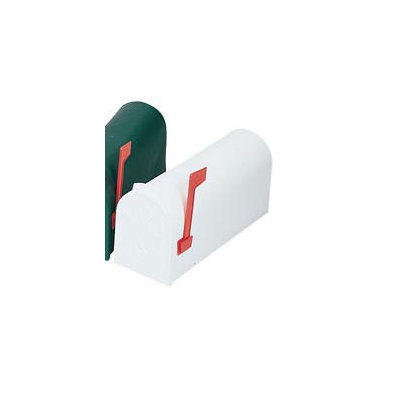 Flambeau Standard #1 Rural Post Mounted Mailbox
