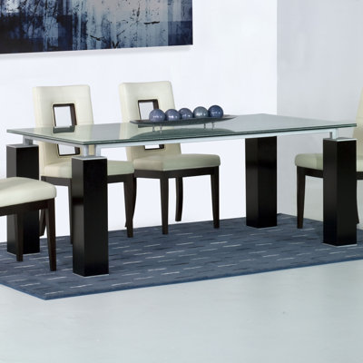 Star International Ritz 6 Piece Dining Set with Crackle Glass