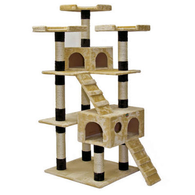 Go Pet Club 72" Cat Tree Condo House