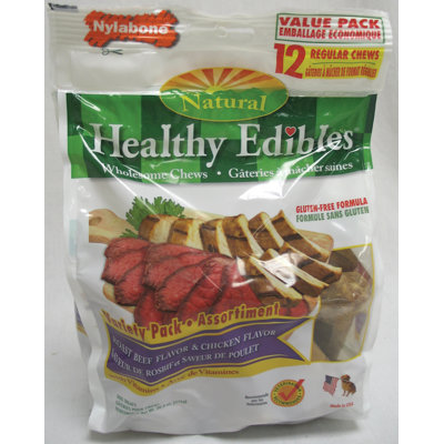 Nylabone Healthy Edibles Variety Dog Treat