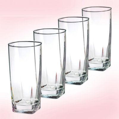 Anchor Hocking 4 Piece Alexis Glassware Set
