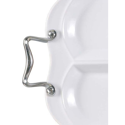 Danico Cx Serving 4 Compartment Round Serving Tray