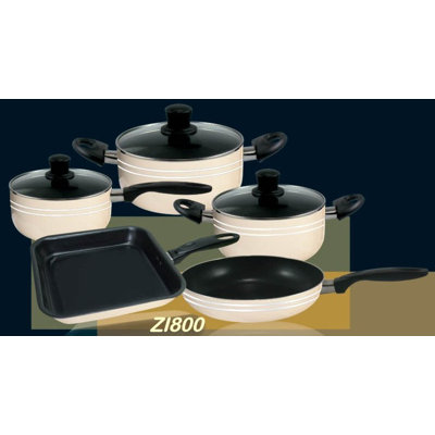 Danico 8 Piece Ivory Cook Set