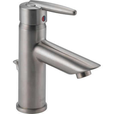 Delta Grail Series Single Hole Bathroom Faucet with Single Handle
