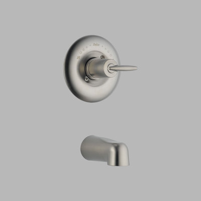 Delta Grail Single Handle Wall Mount Monitor 14 Series Tub Spout