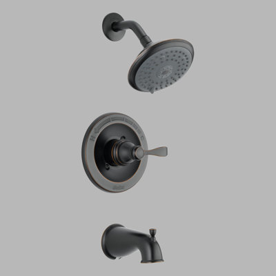 Delta Porter Monitor 14 Series Diverter Tub and Shower Faucet Trim