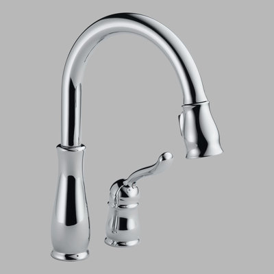 Leland Single Handle Widespread Kitchen Faucet with Optional Soap Dispenser