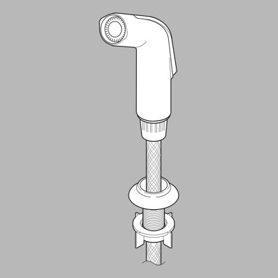 Delta Spray and Hose Assembly Kitchen Faucet