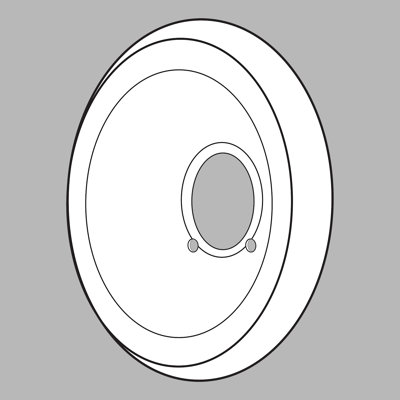 Delta Replacement Deep Escutcheon Tub and Shower Faucets