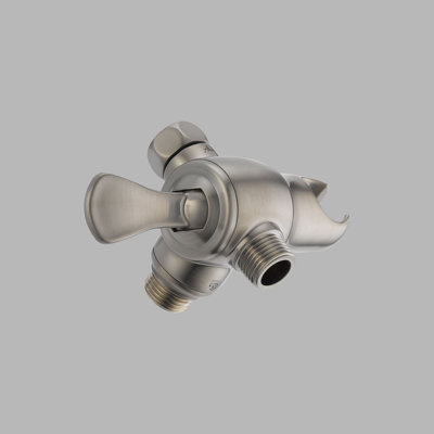 Delta Universal Showering Components 3-Way Shower Arm Diverter with Handshower Mount