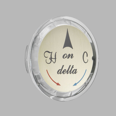 Delta Replacement Clear Button for Single Handle Knob