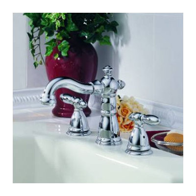 Delta Victorian Double Handle Deck Mount Roman Tub Faucet