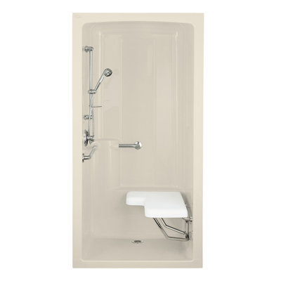 Kohler Freewill One-Piece Barrier-Free Transfer Commercial Shower Stall