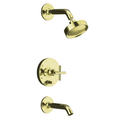 Kohler Purist Rite-Temp Pressure-Balancing Bath and Shower Faucet Trim