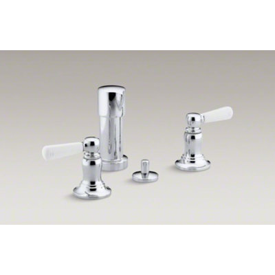 Kohler Bancroft Double Handle Vertical Spray Bidet Faucet