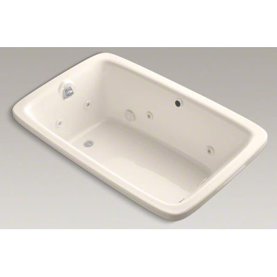 Kohler Bancroft 66" x 43.75" Drop-in Whirlpool with Heater and Custom Pump