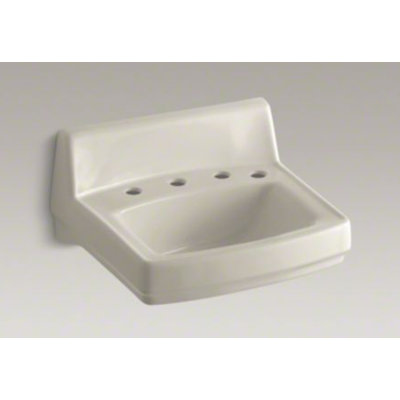 Kohler Greenwich Wall-Mounted Or Concealed Carrier Arm Mounted Commercial Bathroom Sink
