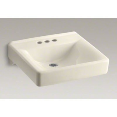 Kohler Soho Wall-Mounted Or Concealed Carrier Arm Mounted Commercial Bathroom Sink