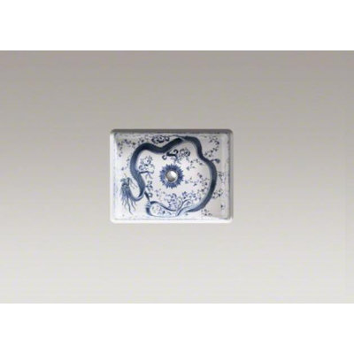 Kohler Bathroom Design on Kohler Imperial Blue Design On Kathryn Under Mount Bathroom Sink K