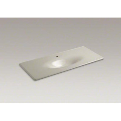 Kohler Iron/Impressions 49" Vanity-Top Bathroom Sink