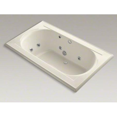 Kohler Memoirs 72" x 42" Drop-in Effervescence Whirlpool with Relax Experience