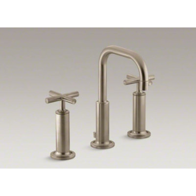 Kohler Purist Widespread Bathroom Faucet with Double High Cross Handles