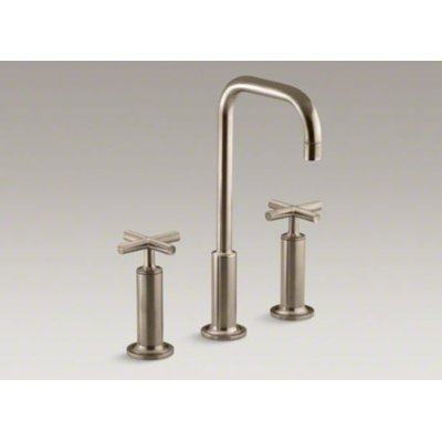 Kohler Purist Widespread Bathroom Faucet with Double High Cross Handles