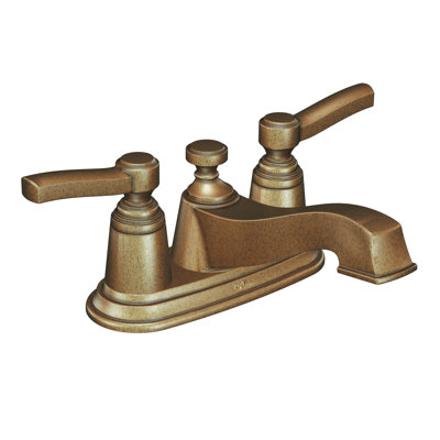 Moen Rothbury Centerset Bathroom Faucet with Double Handles