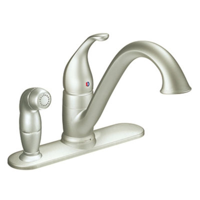 Moen Camerist Low Arc One Handle Centerset Kitchen Faucet