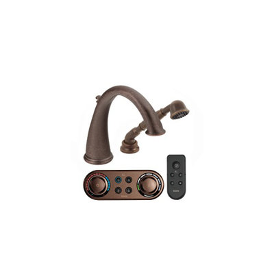 Moen Kingsley High Arc Roman Tub Faucet with Hand Shower