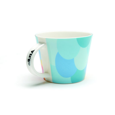 French Bull Virgo Porcelain Mug