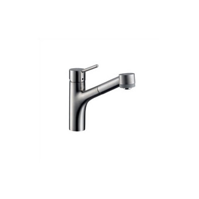 Interaktiv S One Handle Single-Hole Kitchen Faucet without Base Plate