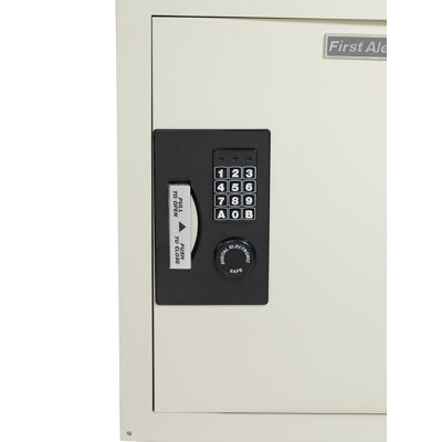 First Alert Anti-Theft Digital Electronic Lock Wall Safe [0.43 CuFt]