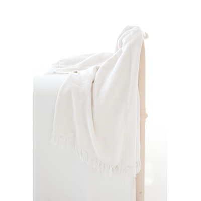 Pine Cone Hill Windsor Fleece Fringed Throw