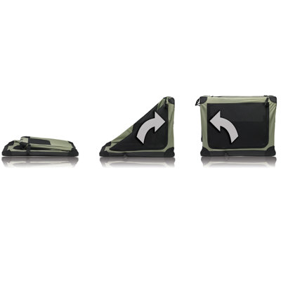 Noz2Noz 26" Green Pet Model N2 Sof-Krate