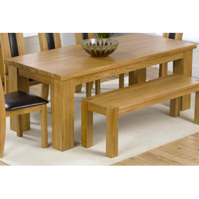Mark Harris Furniture Barcelona Solid Oak Dining Table