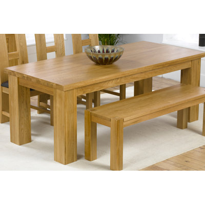 Mark Harris Furniture Barcelona Solid Oak Dining Table