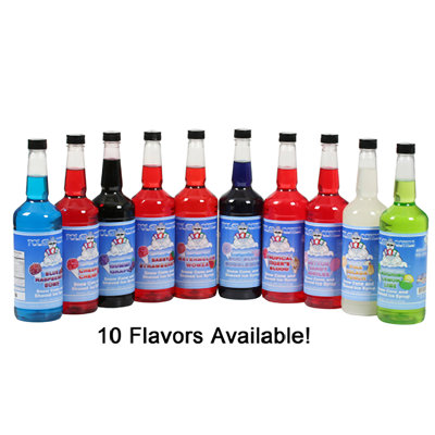 Great Northern Popcorn Snow Cone Shaved Ice Syrup Quart in Tropical Tigers Blood