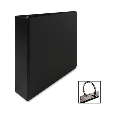 Sparco Products Vinyl Ring Binder, Letter, 2" Capacity, Red