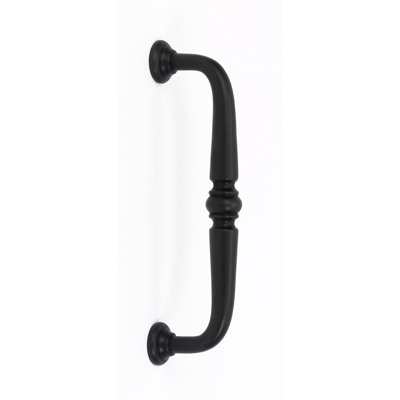 Alno Inc Charlie 4" Cabinet Pull with Brass Construction