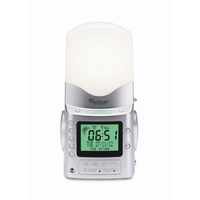 Sunrise Systems 260 Natural Alarm Clock in Silver