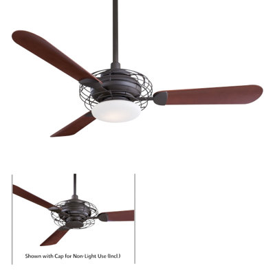 Minka Aire 52" Acero Retro 3 Blade Ceiling Fan