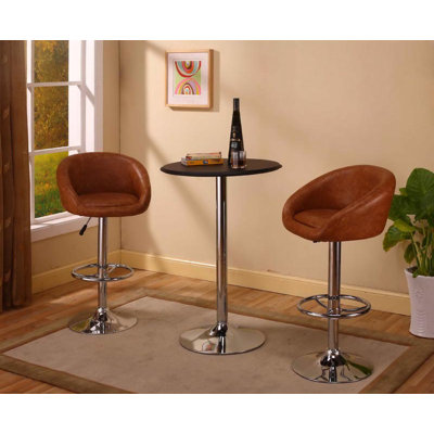 InRoom Designs Bar Stool with Back