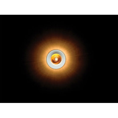 WAC Lighting Beauty Spot Spherical Crystal Accent Shade in Amber